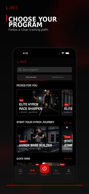 Hyrox Training: The Line screenshot 2