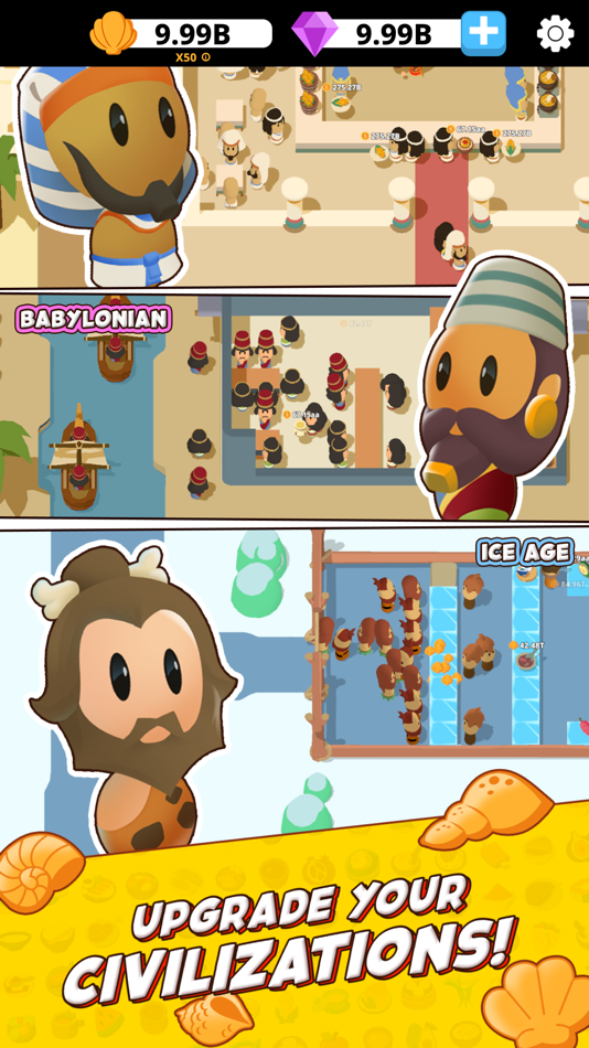 #6. Idle Eras Bar: Food Tycoon (iOS) By: Unimob