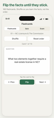 NC Realty Exam Quiz screenshot 3