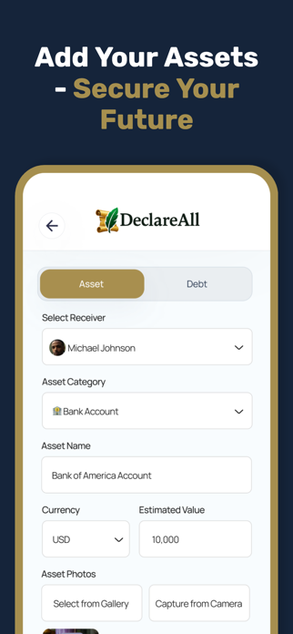 DeclareAll: Digital Will Screenshot 4 of 8