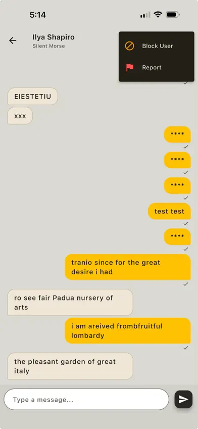 Silent Morse screenshot 1