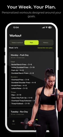 Movari Fitness iPhone screenshot