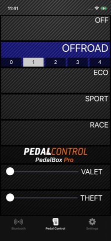 PEDAL CONTROL Pedalbox Pro screenshot