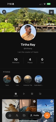 Yaado: Indian Photo App screenshot