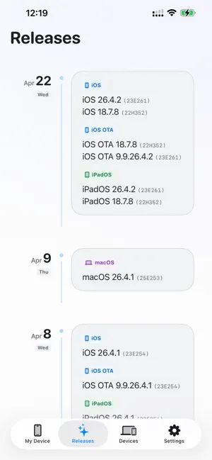 IPSW Go screenshot 3