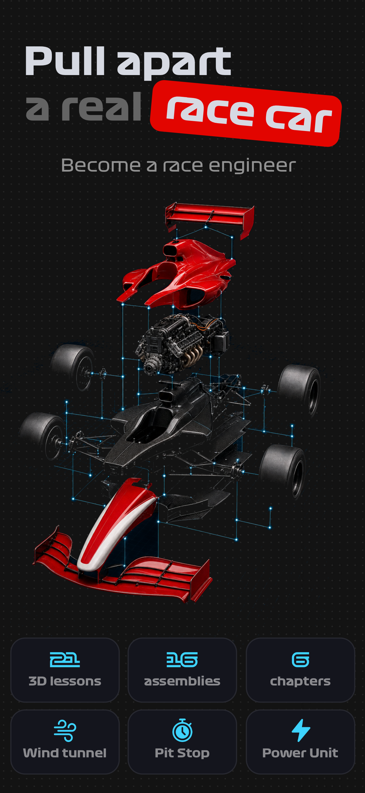 Formula 1: Paddock Pass 3D Car