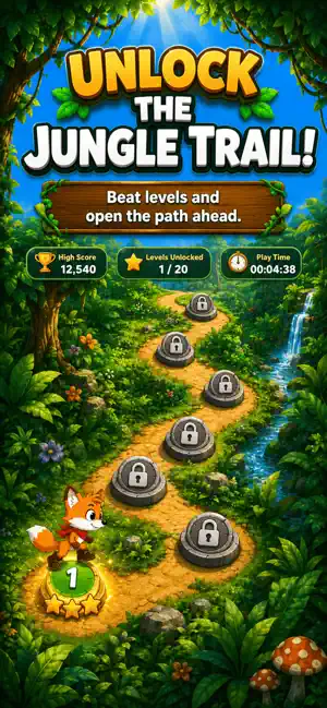 Fox Runner - Jungle Trail screenshot 2