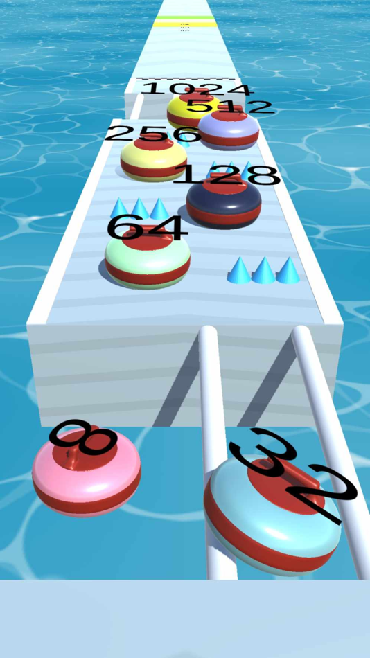 #4. Curling Curling 3D (iOS) 由: 6uo Games