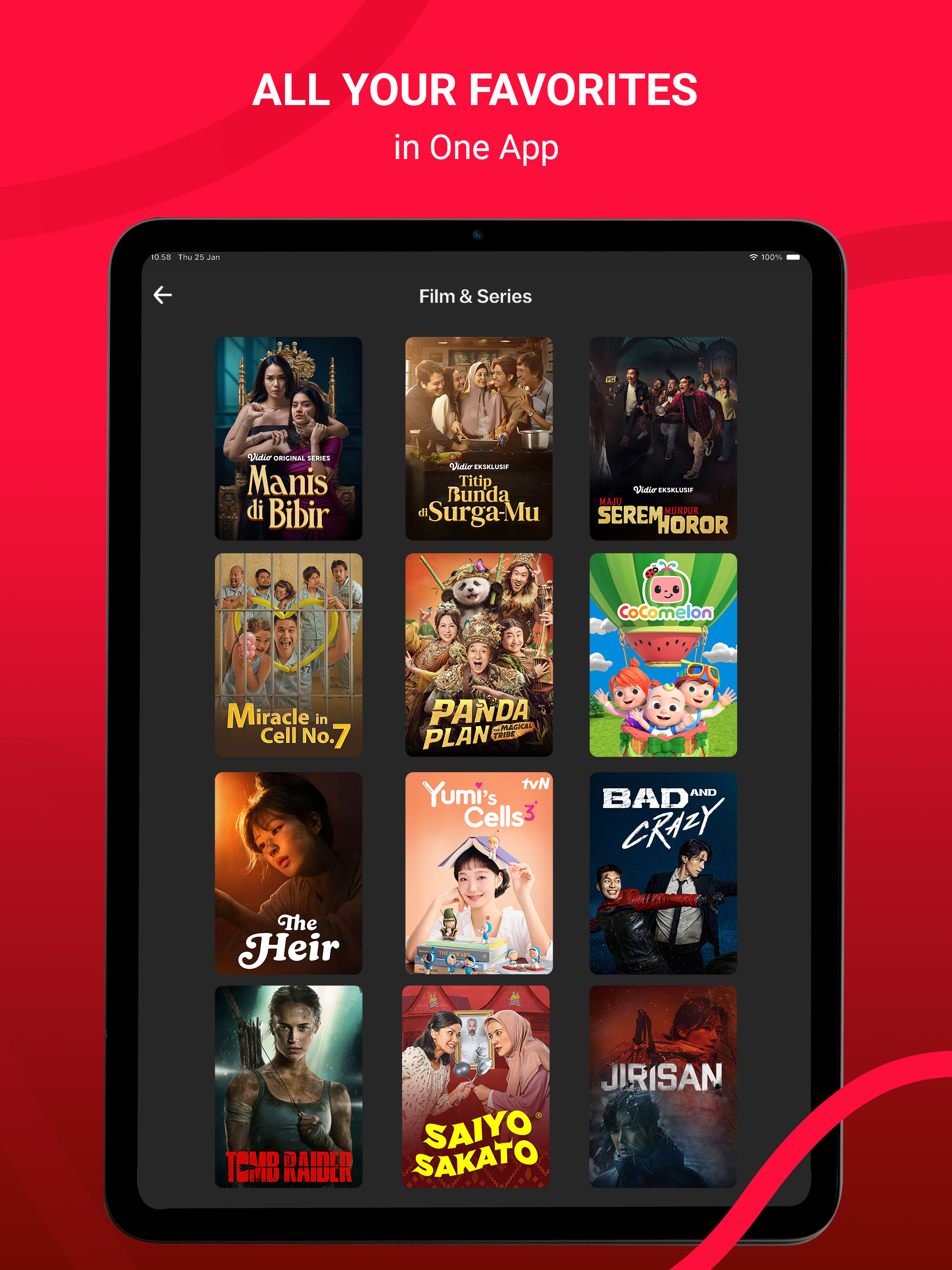 Vidio: Sports, Movies, Series screenshot 14