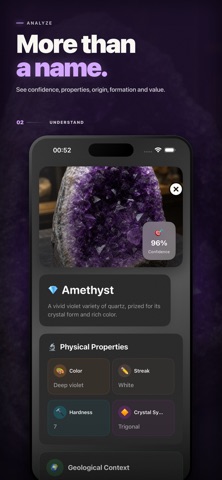 Rock Identifier: Crystara Screenshot 2 of 3