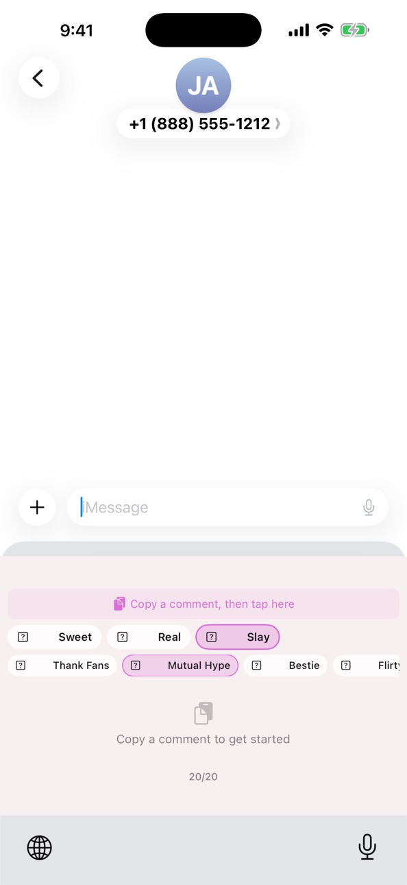 iPhone screenshot