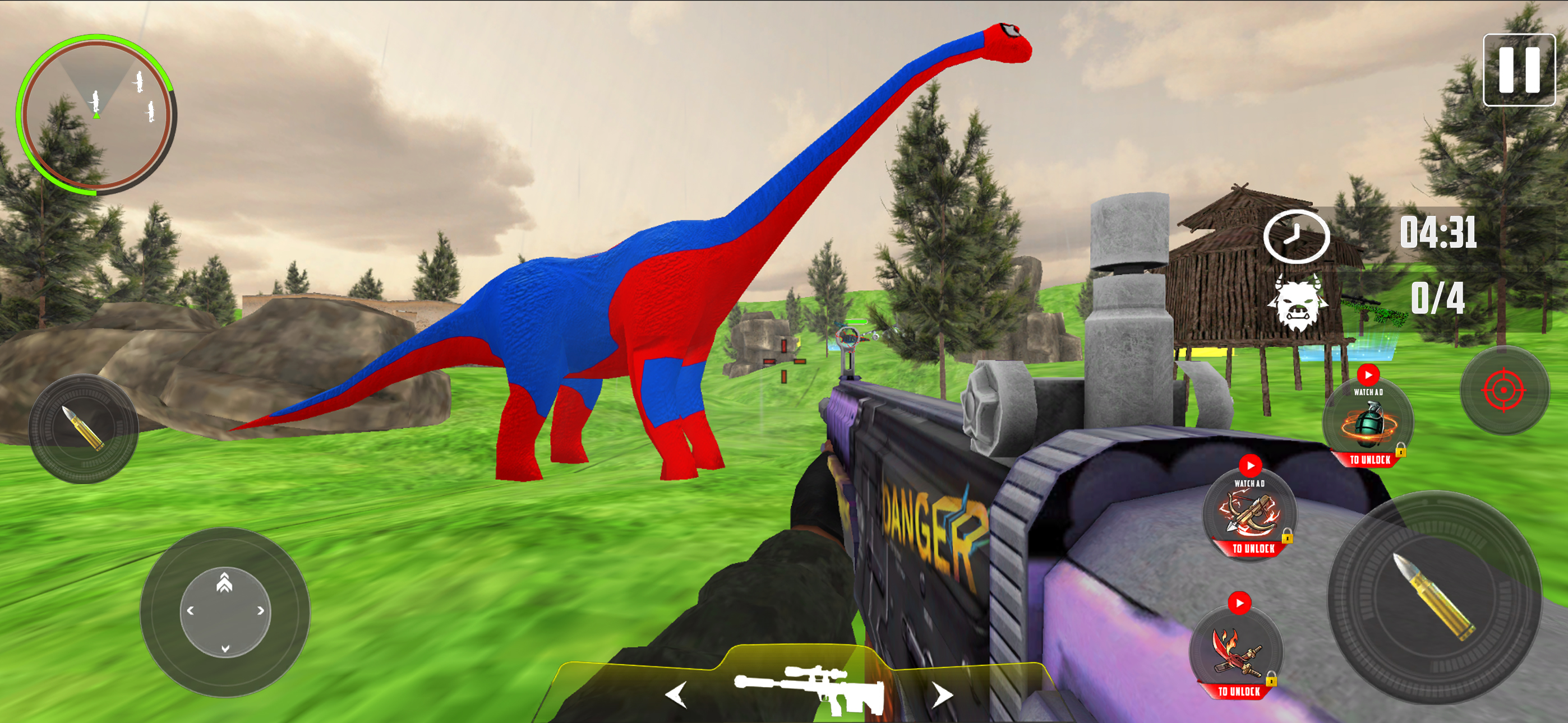 Animal Hunter: Dinosaur Games screenshot 3