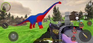 Animal Hunter: Dinosaur Games iPhone screenshot