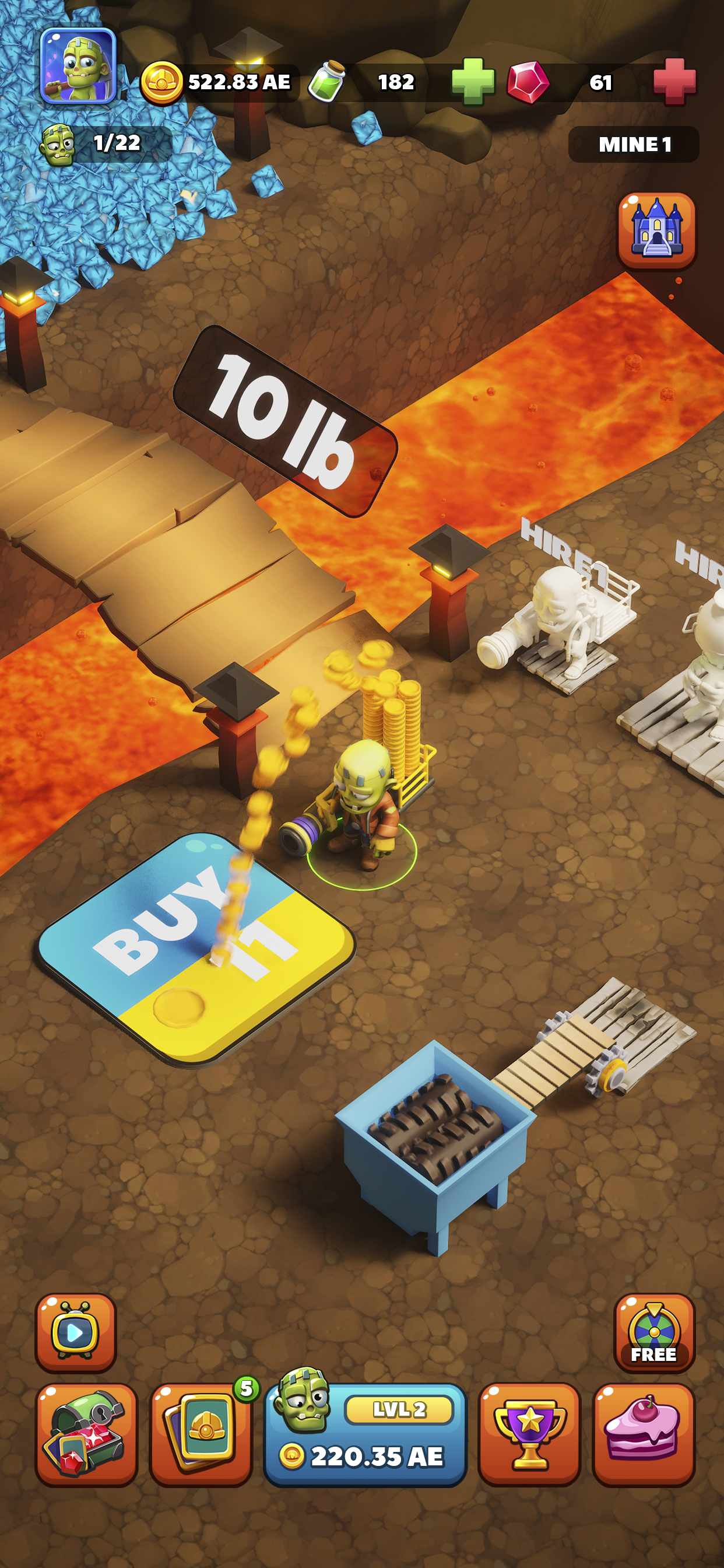Idle Zombies: Tycoon simulator