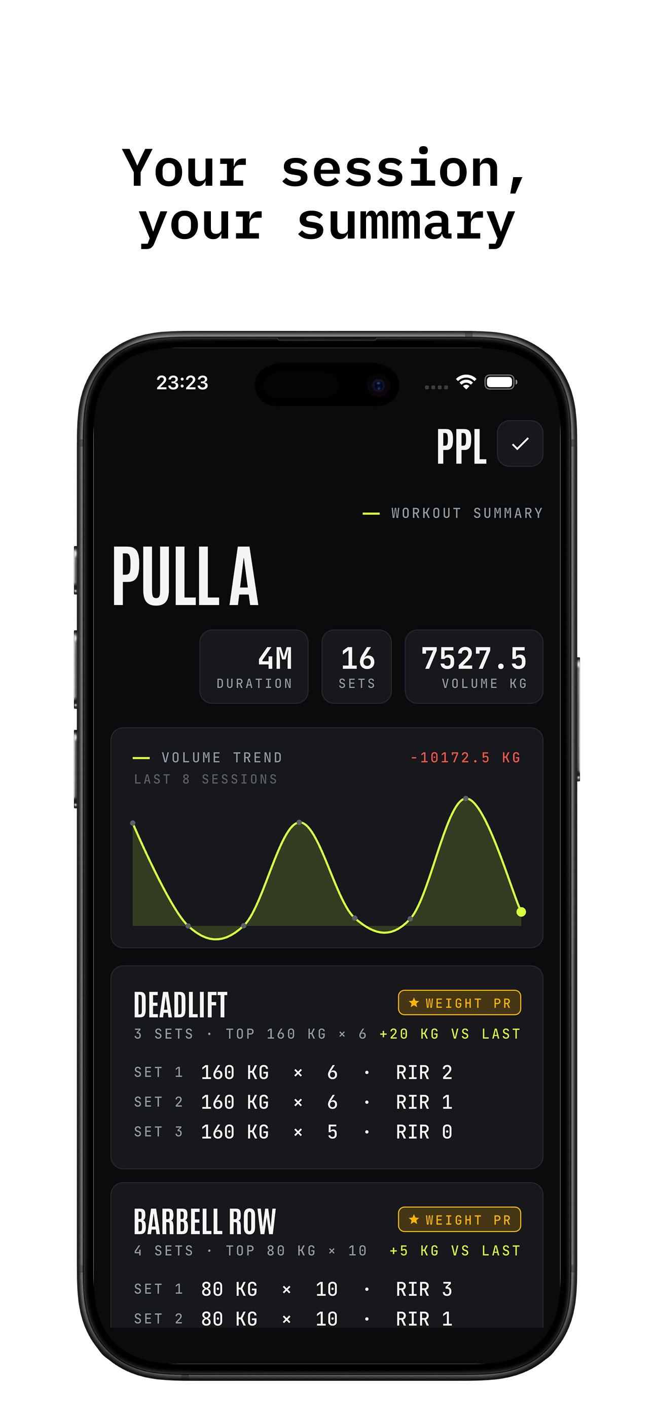 LS Gym Track screenshot 5