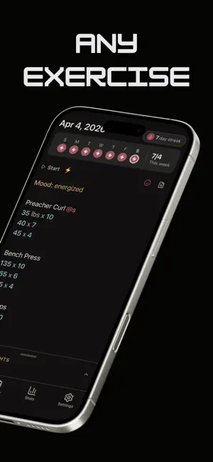 LogR - Workout Tracker screenshot 2