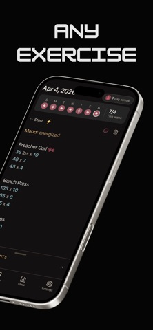 LogR - Workout Tracker Screenshot 2 of 7