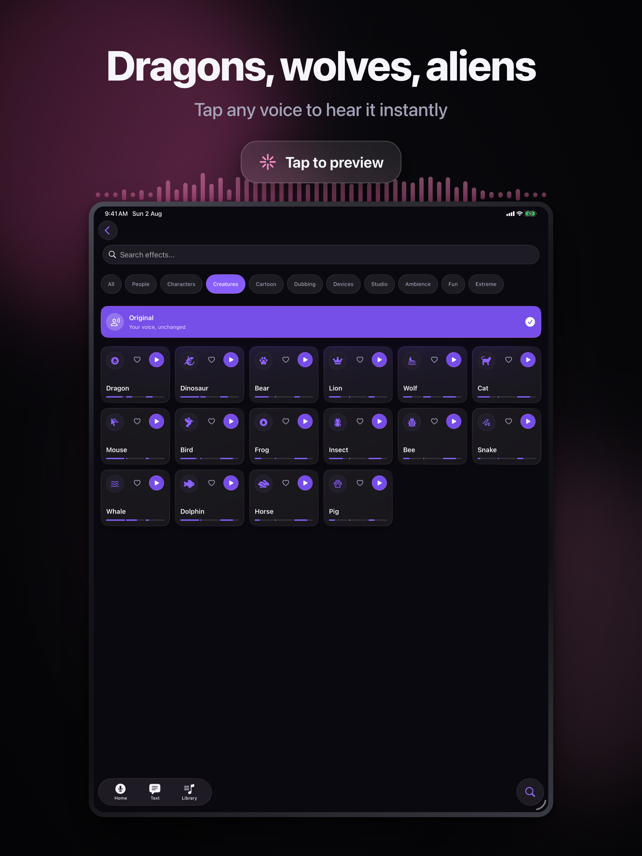 Live Voice Changer: Effects screenshot 8