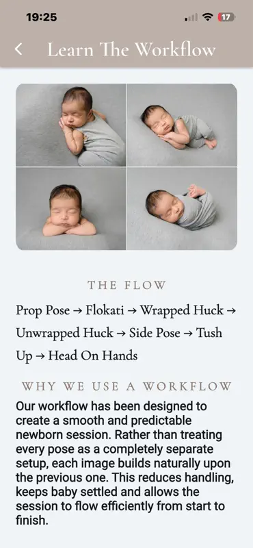 Newborn Baby Posing screenshot 4 of 5