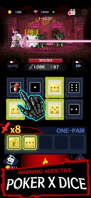 Dark Tap Dice screenshot 2