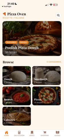 Pizza Oven Recipes iPhone screenshot