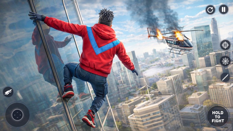 Rope Hero Adventure Games screenshot 2