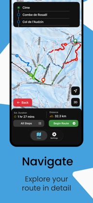 Ridge: Ski Route Planner screenshot 4