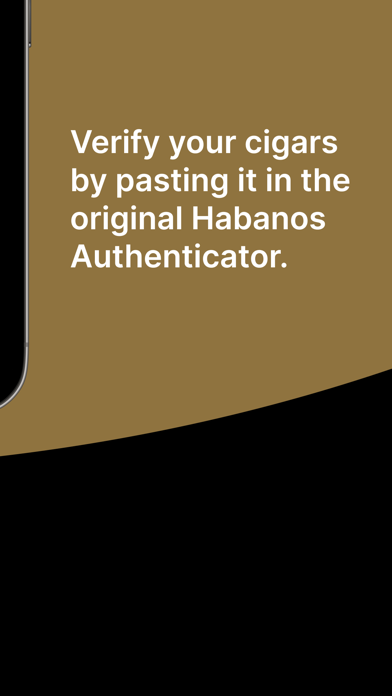 Habanos Cigar Authenticator Screenshot