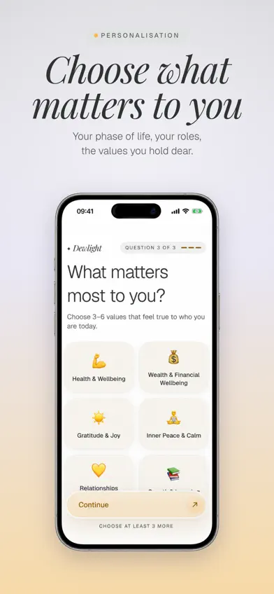 Dewlight: Daily Affirmations screenshot 3