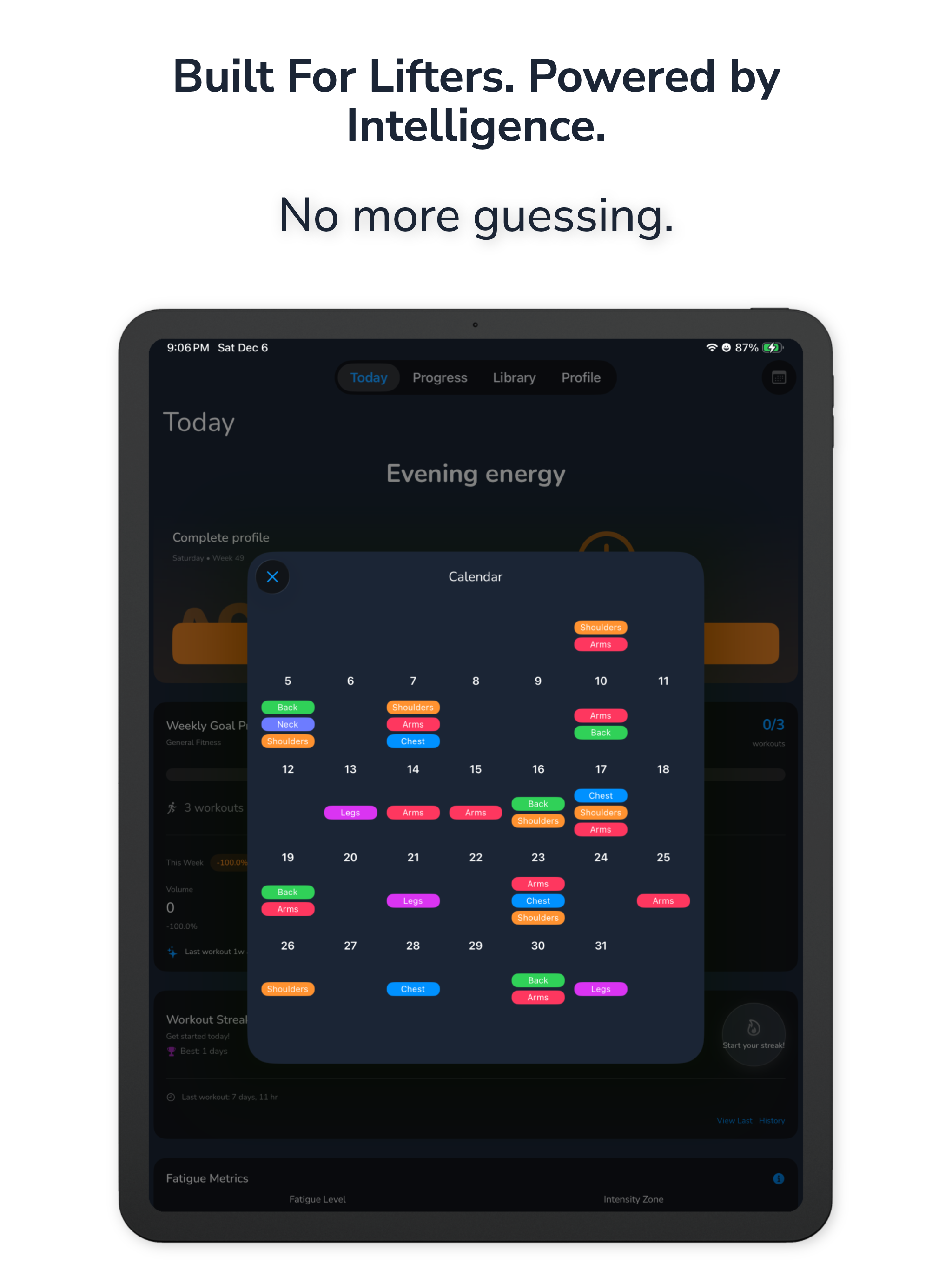 RepZero: Strength & Gym Log screenshot 16