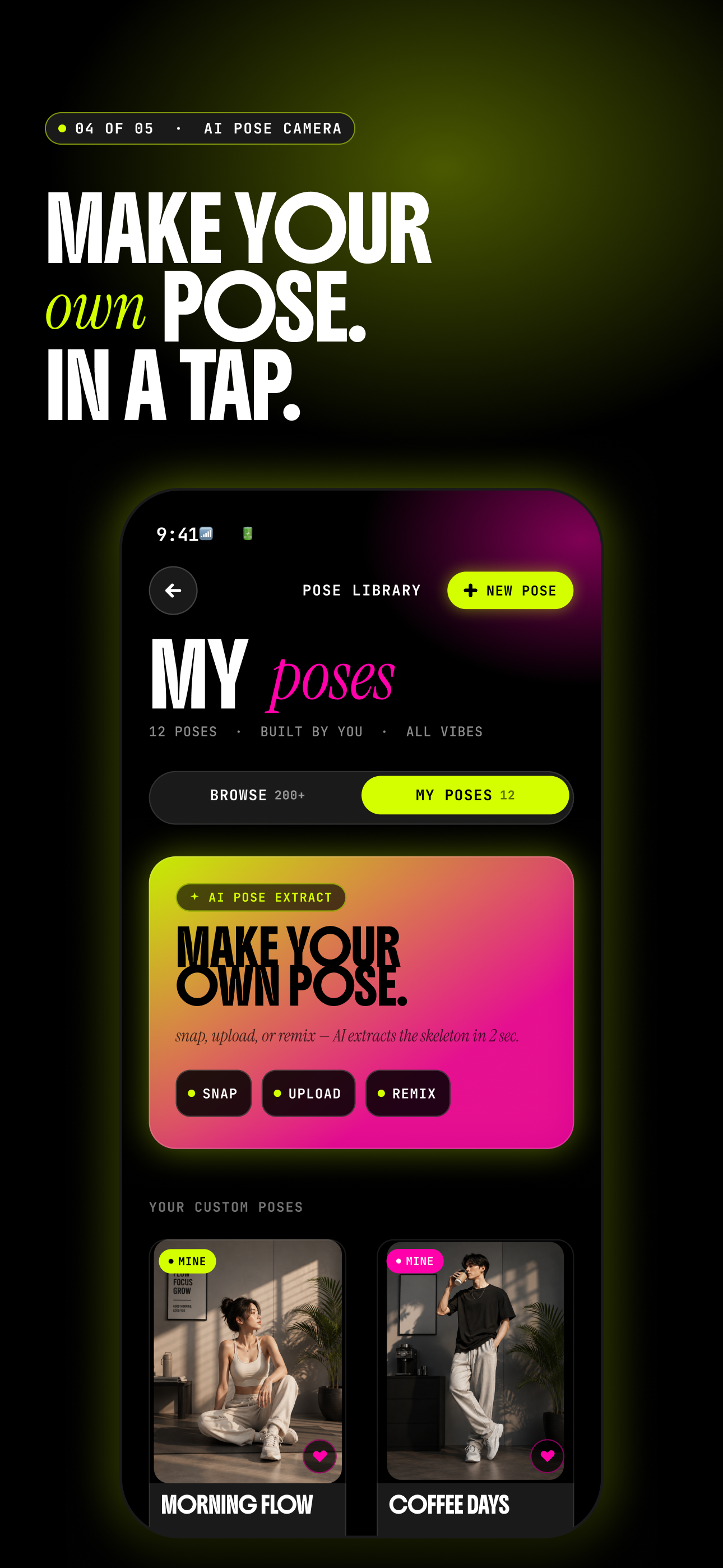 Posera - AI Posing Camera screenshot 4