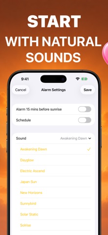 Sunrise Clock: Loud Alarm screenshot