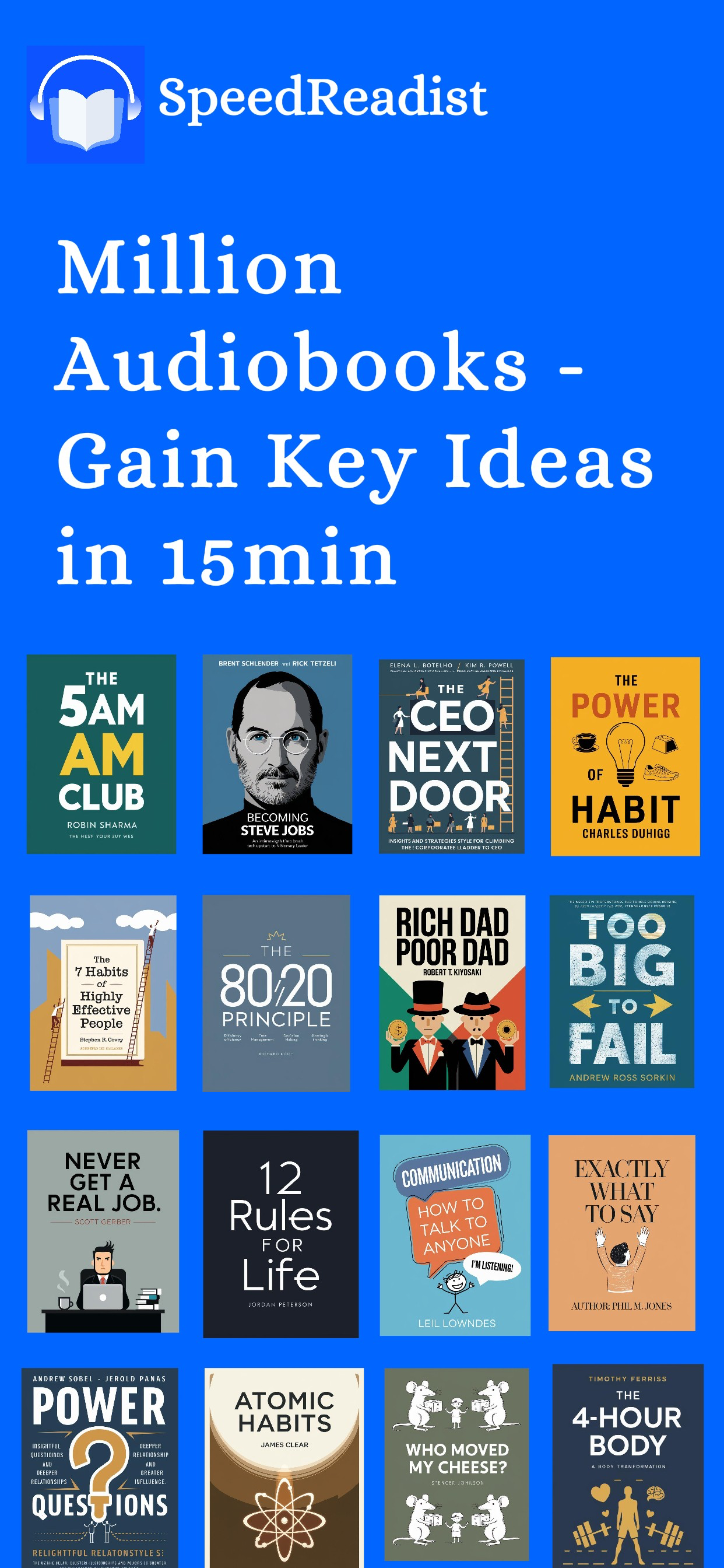 SpeedReadist: Book Summaries