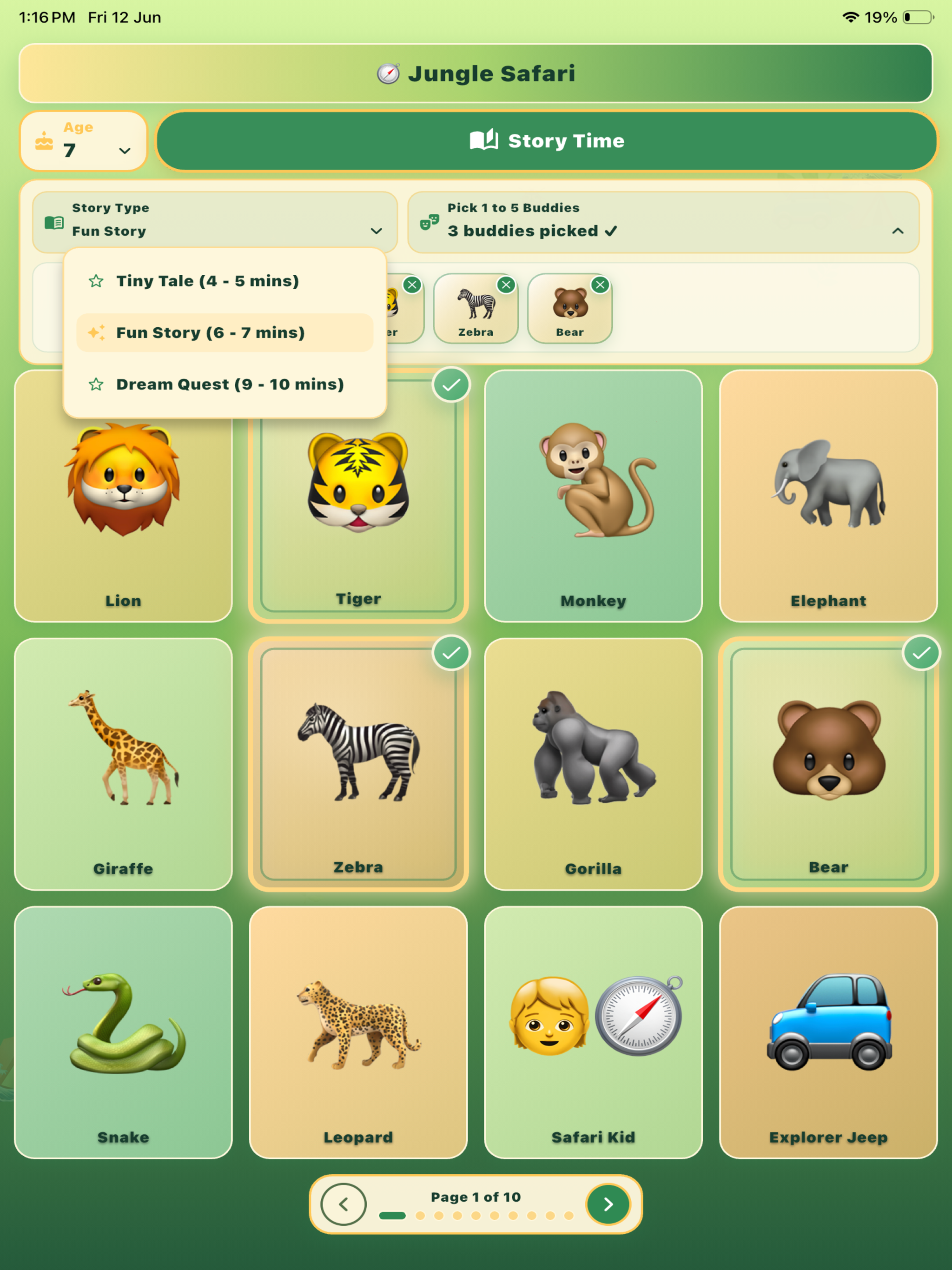 Kidorra – Stories for Kids screenshot 10