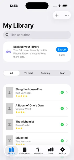 My Library – Book Tracker screenshot 3