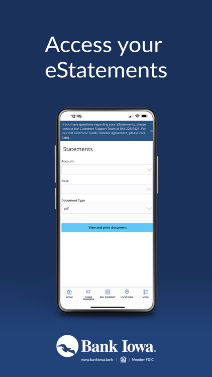 Bank Iowa Mobile Banking screenshot-3