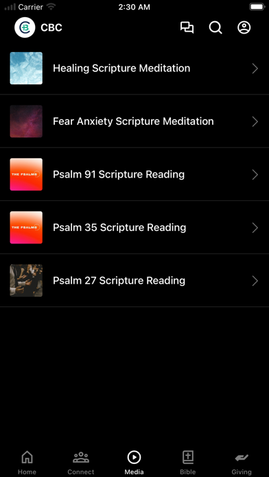 App screenshot