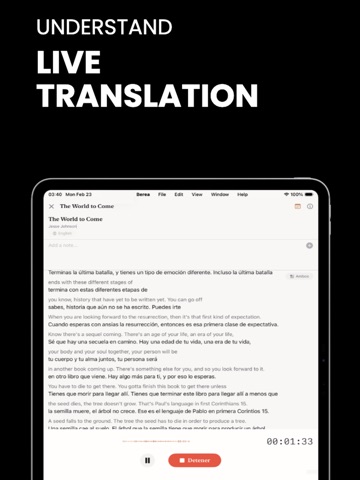 Berea - Sermon Notes & Prayer iPad screenshot
