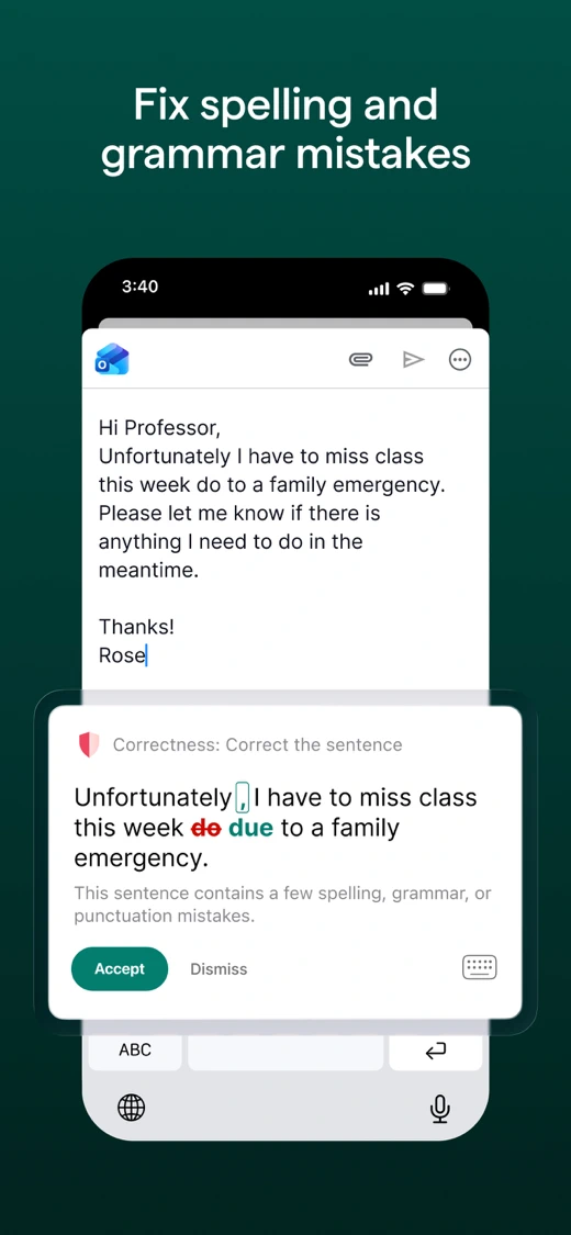 Grammarly: AI Keyboard & Voice screenshot 8
