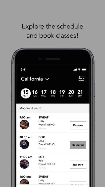 Prevail Boxing Mobile