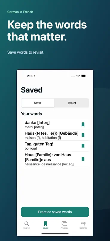 Lexique: Allemand-Français screenshot 4 of 6