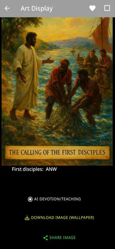 Bible Art Devotions Jesus Pics screenshot 1