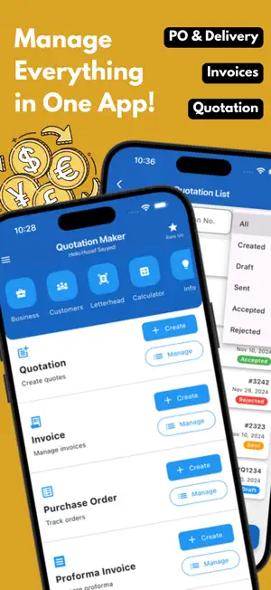 Invoice Maker Estimate ◆ Quote screenshot 1