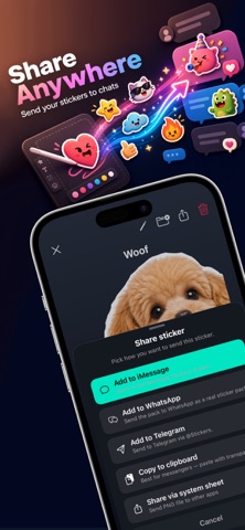 Stiki: Stickers for Messenger screenshot