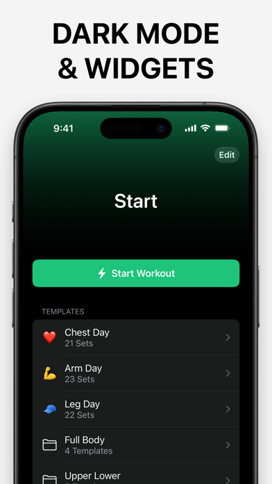 LiftMate Workout Tracker Screenshot