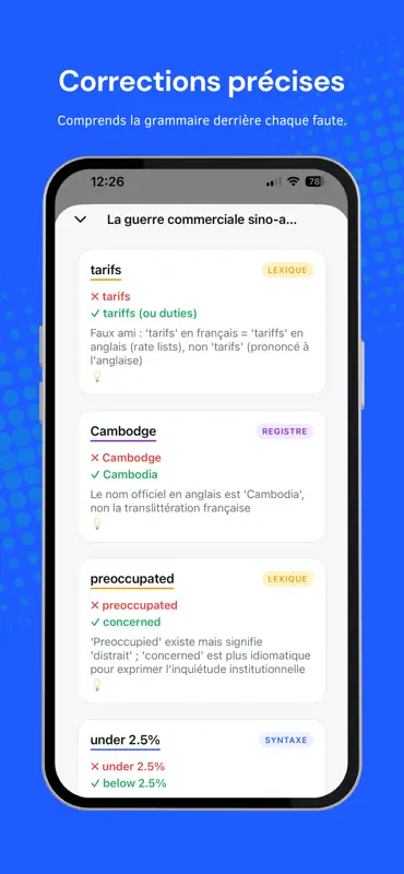 Versio - Thème Anglais screenshot 2 of 4
