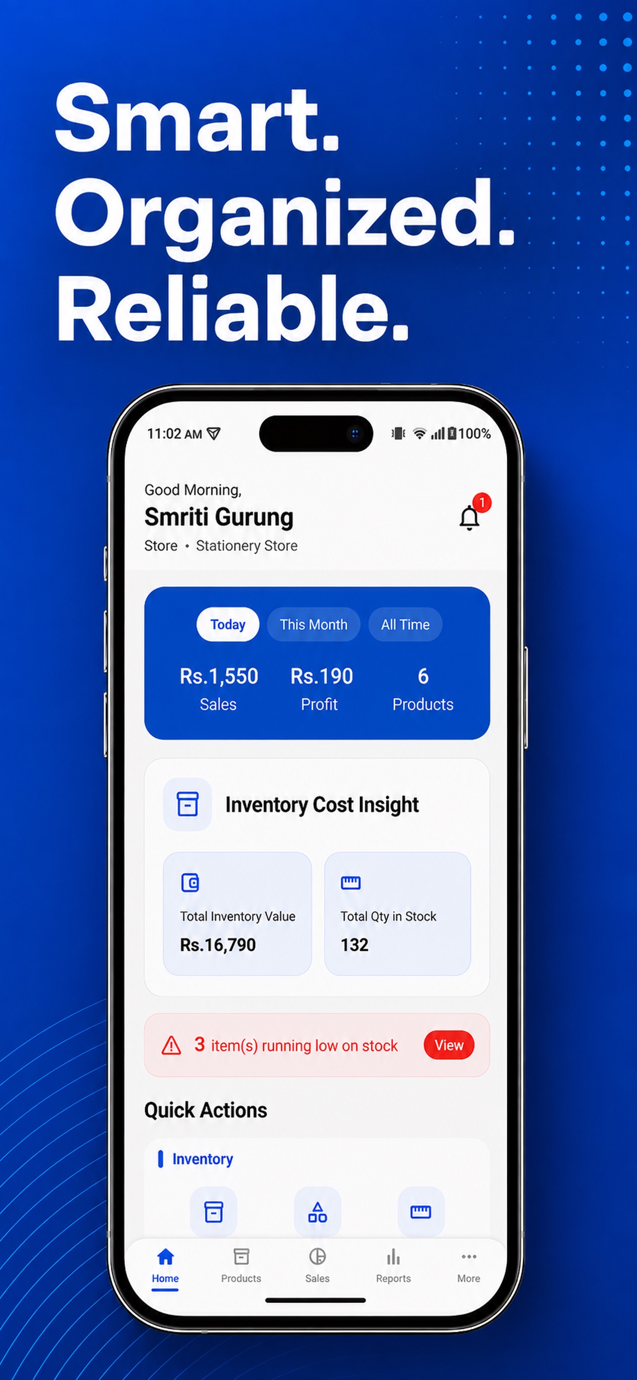 Screenshot 1 of Smart Inven - Nepali Inventory