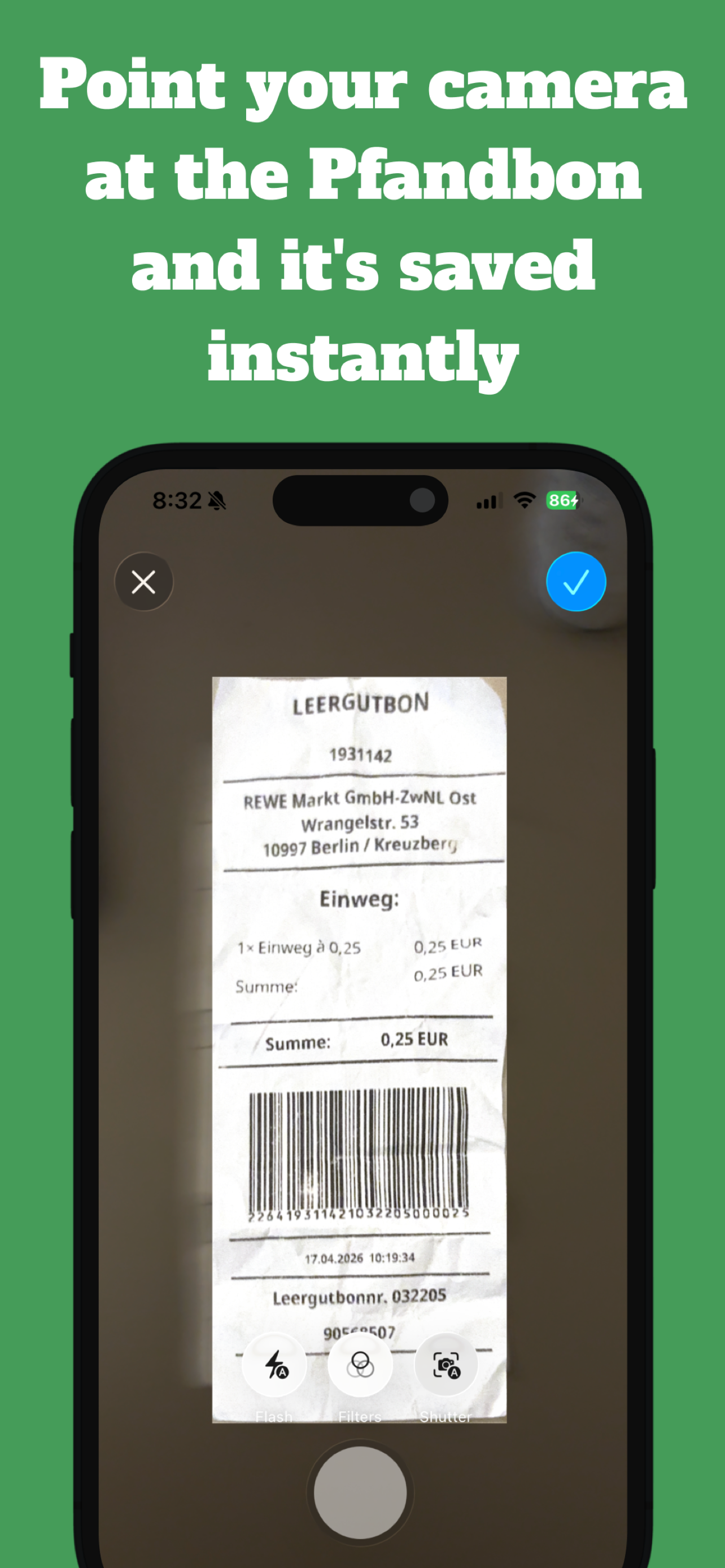 Pfandly screenshot 3