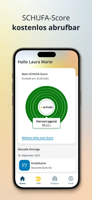 SCHUFA screenshot 1 of 3