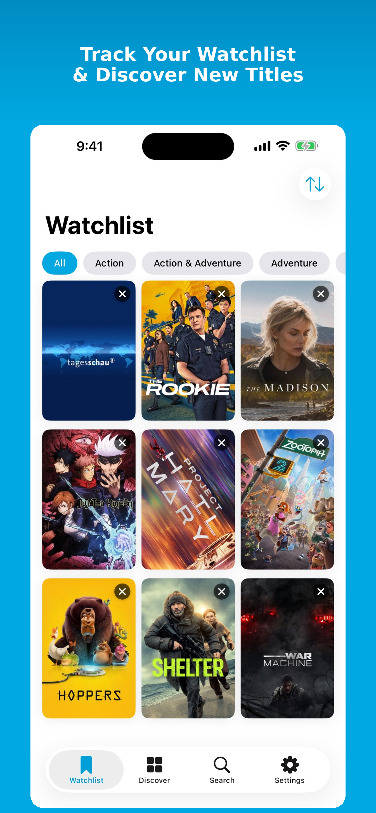 Unrent: Streaming Tracker screenshot 3